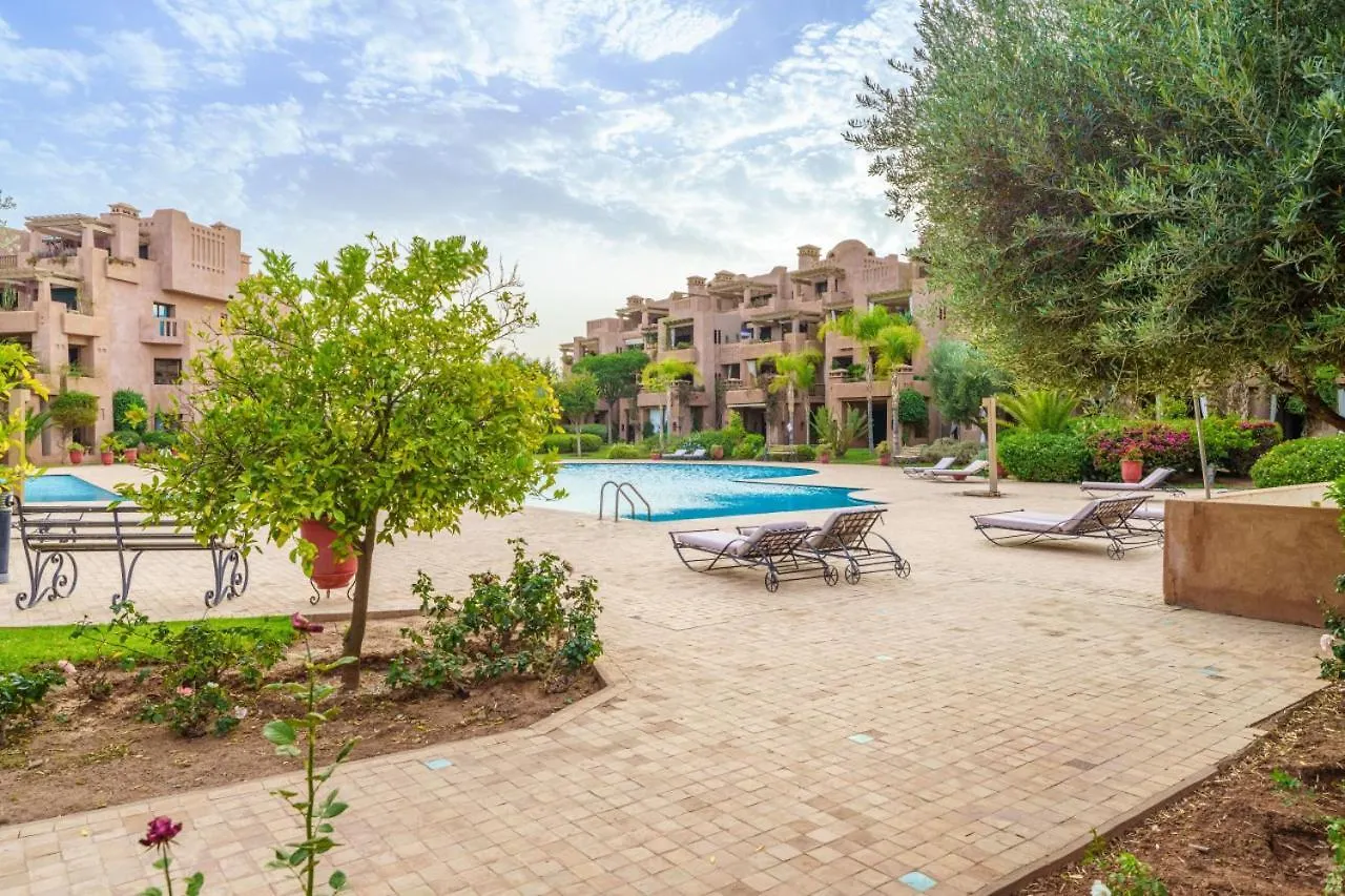 Appartement De Charme Residence Avec Piscine Wifi Marrakesch 0*,  Marokko