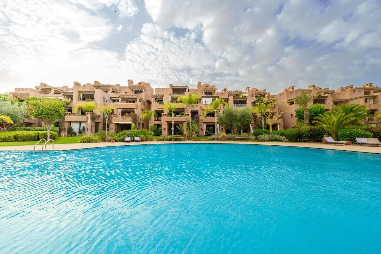 Appartement De Charme Residence Avec Piscine Wifi 마라케시 0*,